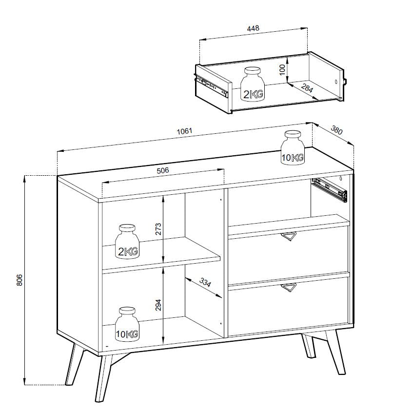 Forest KSZD-106 Dresser