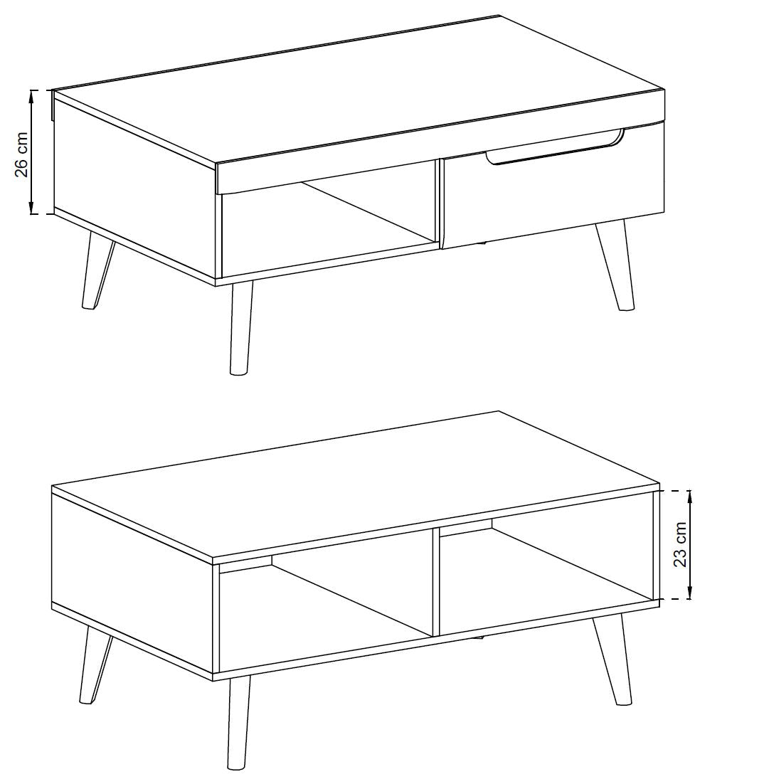 Nordi Coffee Table NL-107