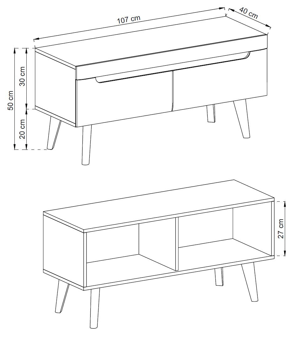 Nordi Artisan NRTV107 TV Stand