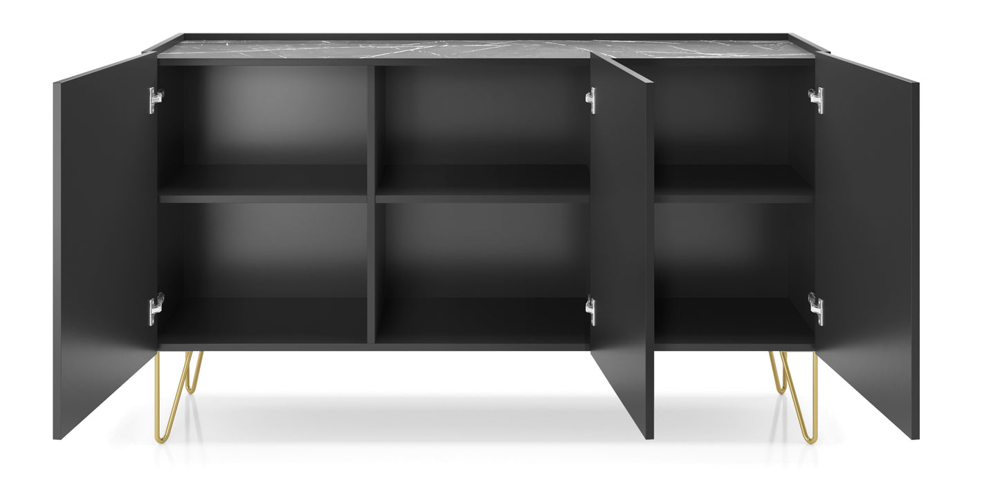 Harmony K-144 3-Door Dresser