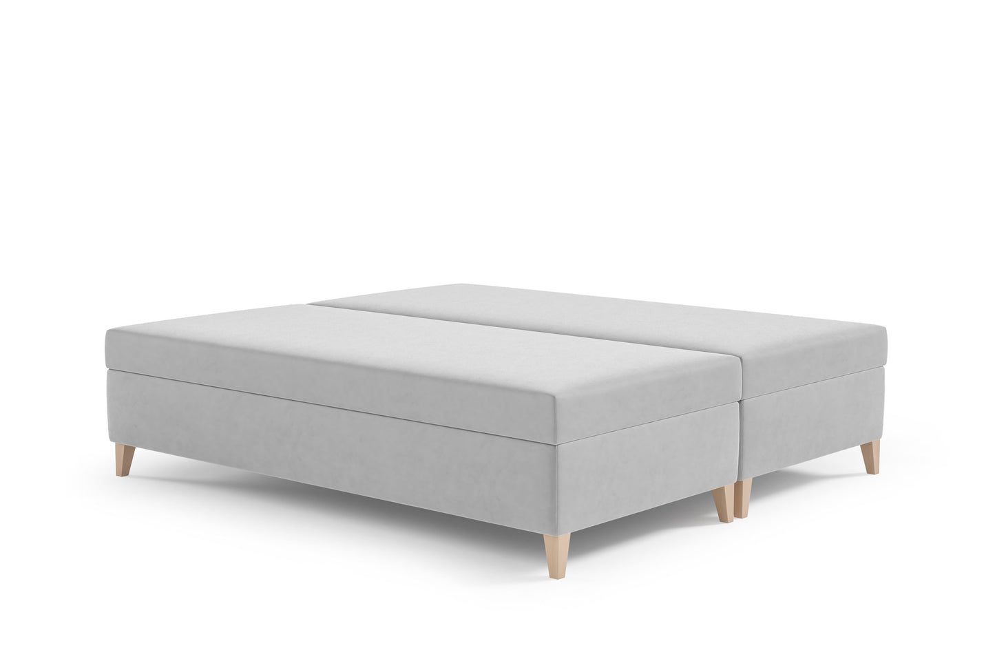Hotel Bed without Headboard