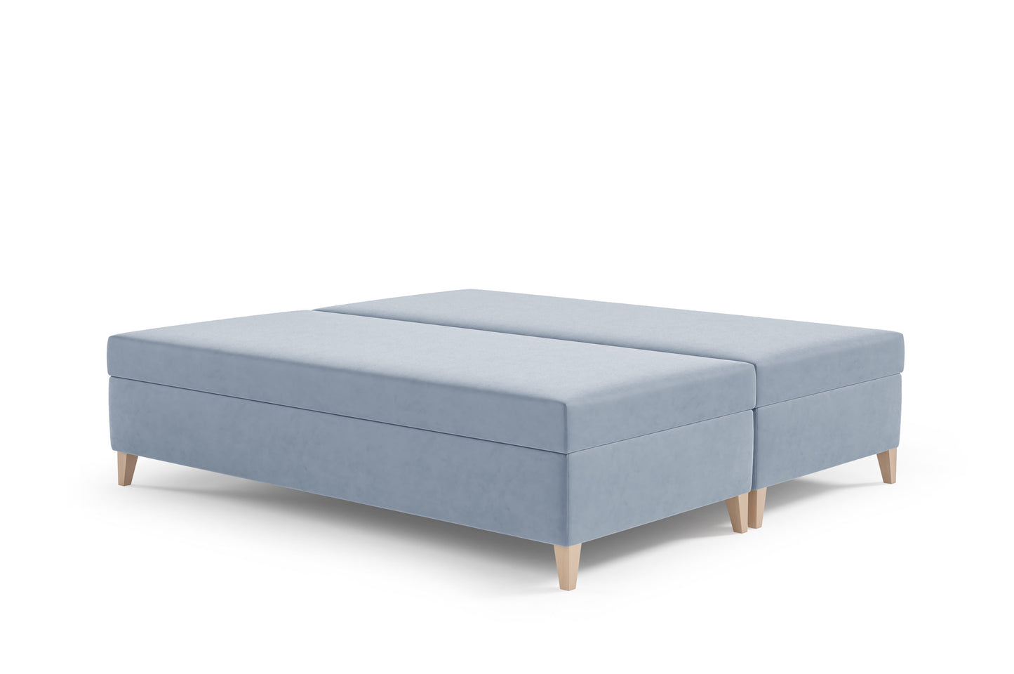 Hotel Bed without Headboard
