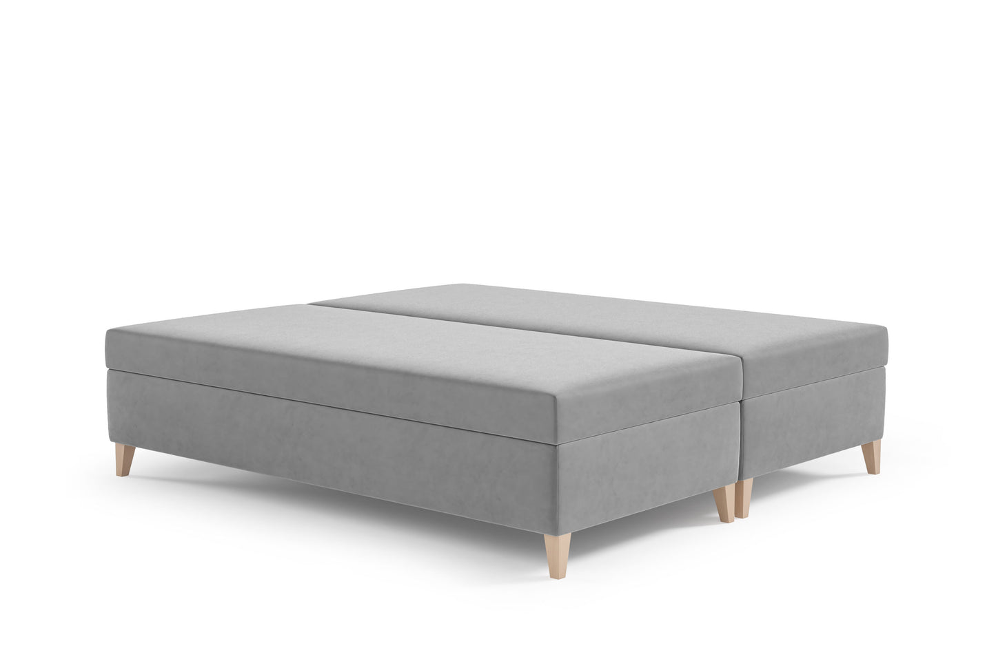 Hotel Bed without Headboard