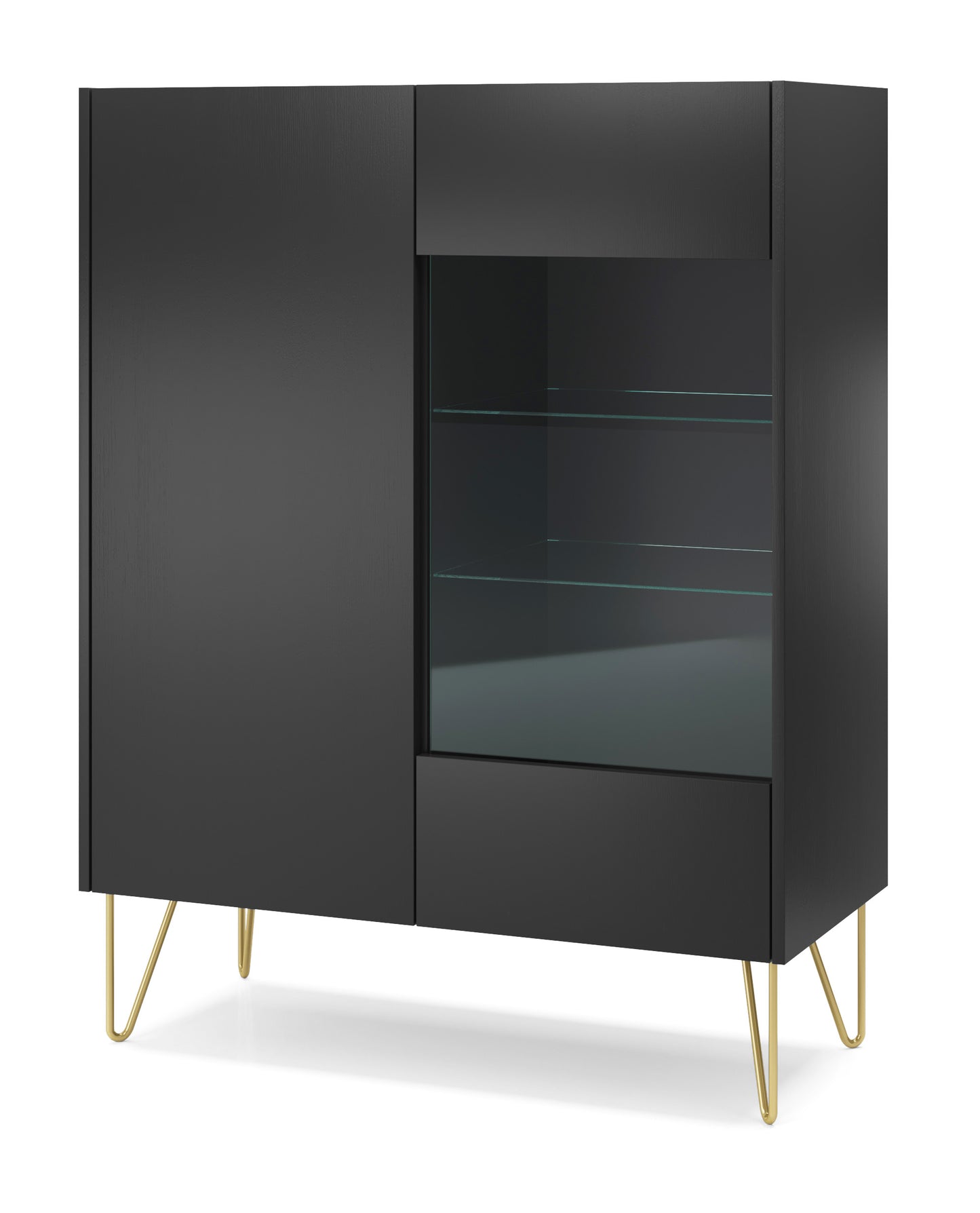 Harmony WT-97 2-Door Display Cabinet
