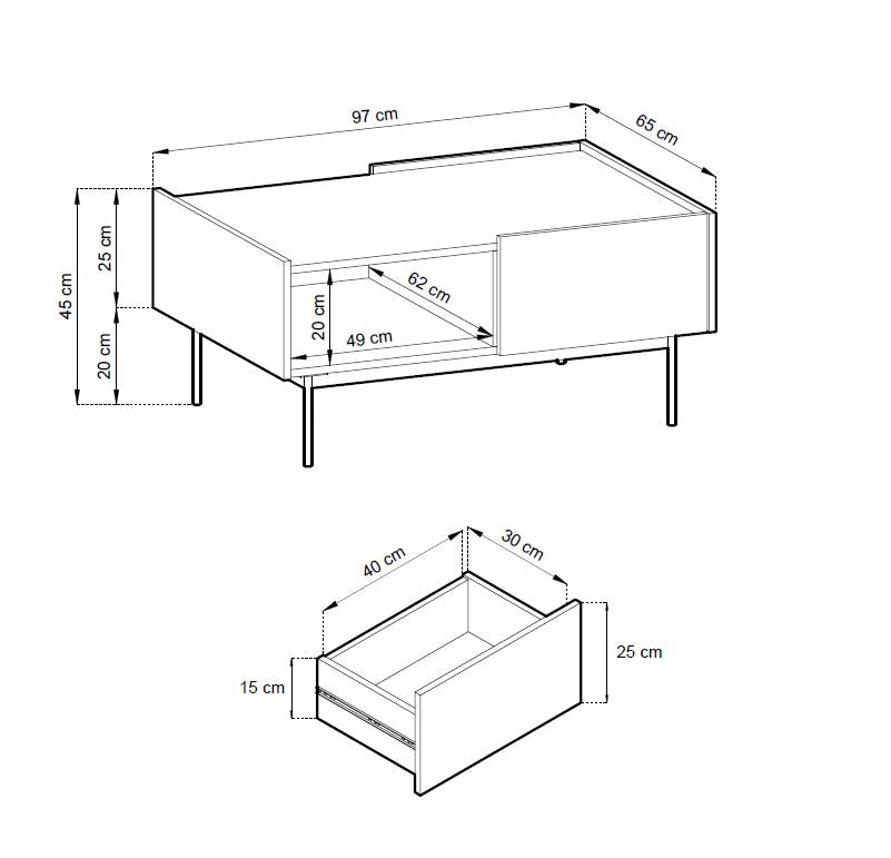 Color L97 Coffee Table