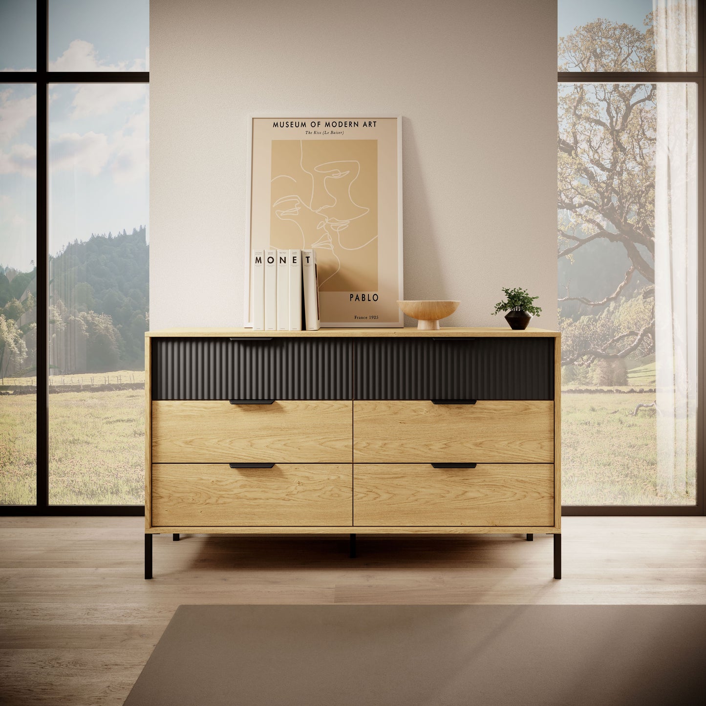 Baltic 6 Drawer Dresser