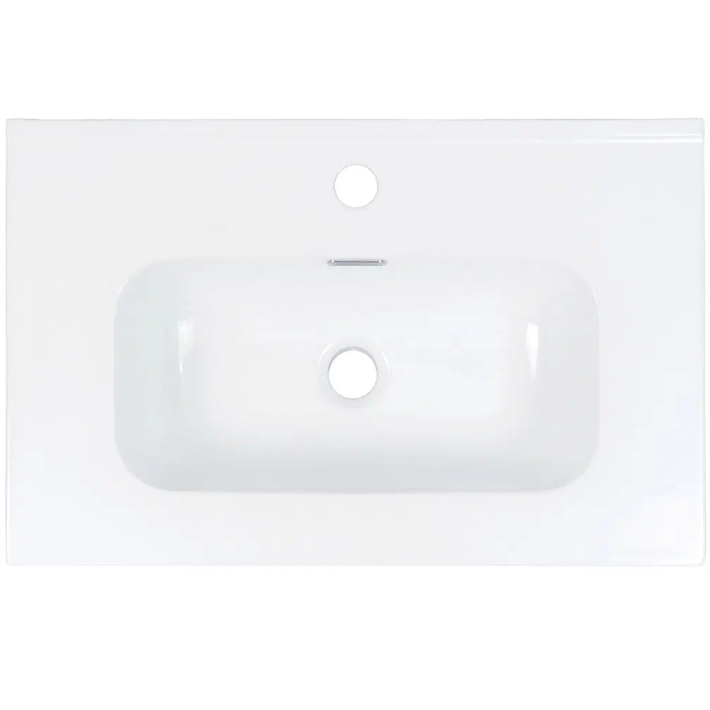 Ceramic Recessed Washbasin 600x385x160 CTU_6U6M