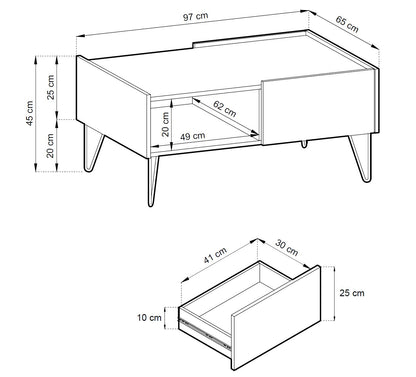 Harmony L-97 Coffee Table