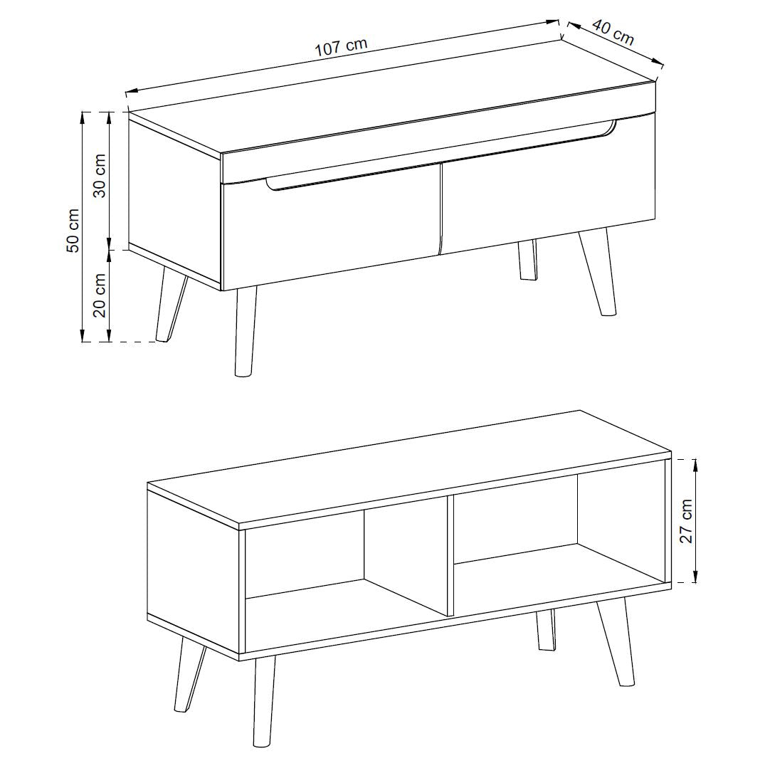 Nordi TV Stand NRTV-107