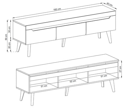 Nordi Artisan NRTV-160 TV Stand