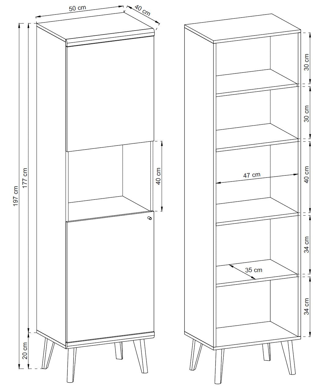 Primo Display Cabinet PWT-50