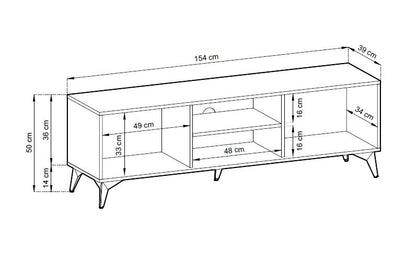 Diamond RTV-154 TV Stand