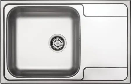 1-bowl Steel Sink with Drainer ZEO_311C