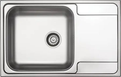 1-bowl Steel Sink with Drainer ZEO_311C