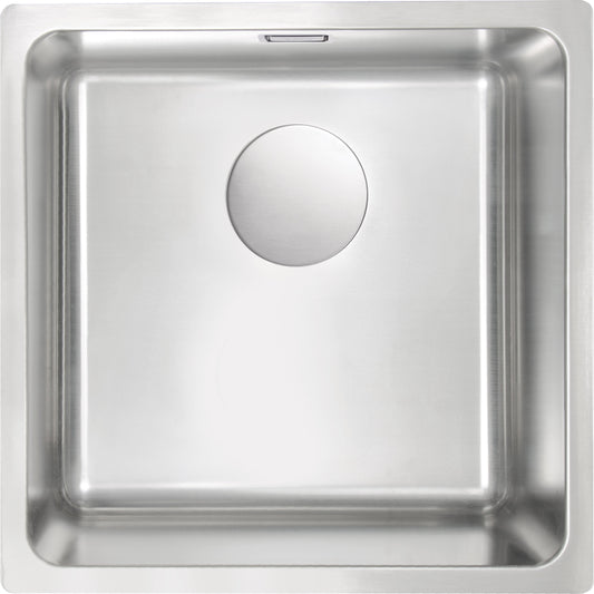 Steel Kitchen Sink 1-Bowl