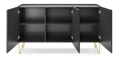Harmony K-144 3-Door Dresser