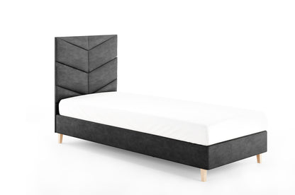 Likma Single Hotel Bed with Headboard