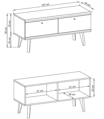 Primo TV Stand PRTV-107