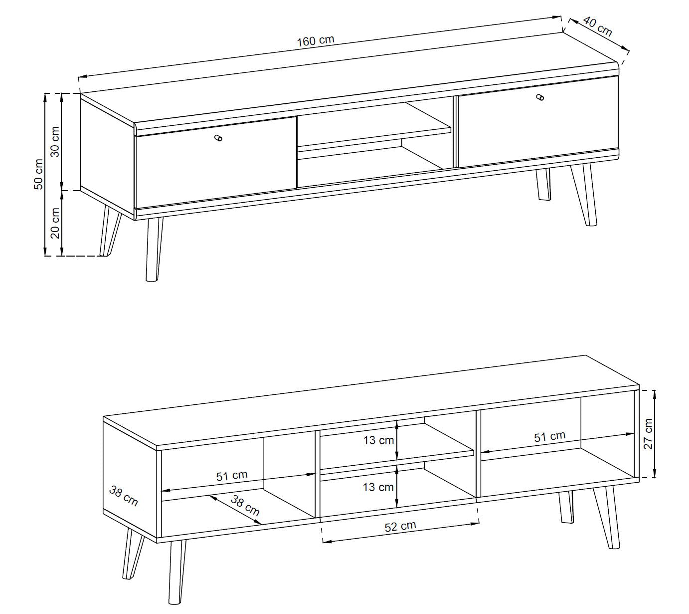 Primo TV Stand PRTV-160