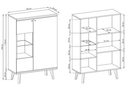 Primo Display Cabinet PWT-90