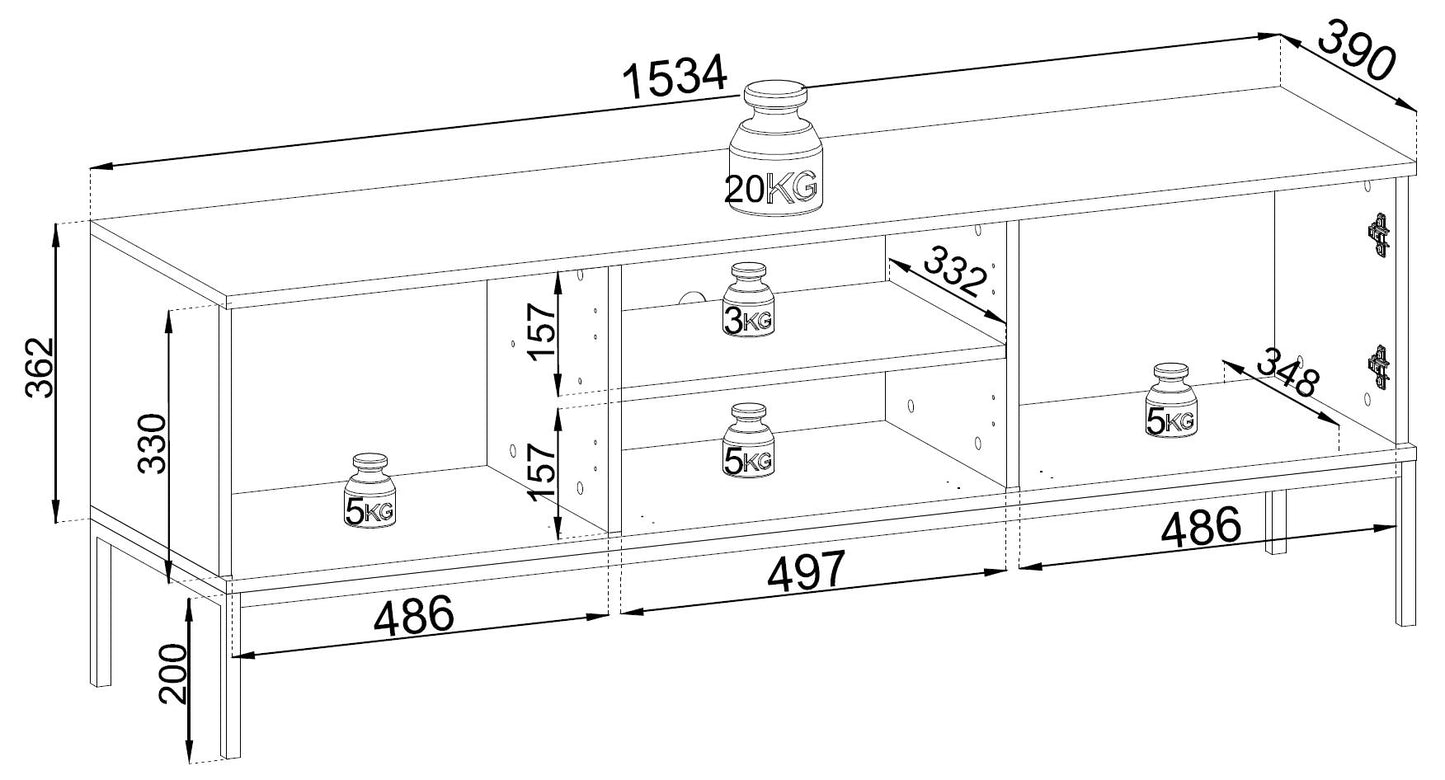 Sento RTV-154 TV Stand