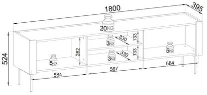 Wrap RTV-180 TV Stand