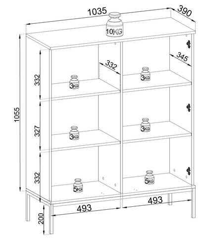 Sento WT-104 Display Cabinet